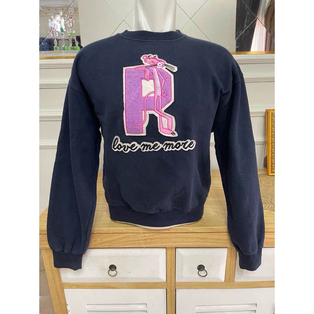 crewneck boxi overszie merek im vely size M fit L original preloved