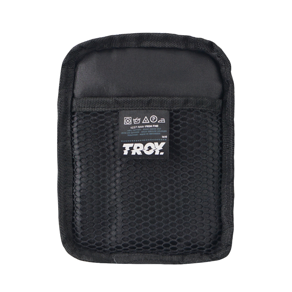 Troy Company Mini Sling Bag Black Slice - Tas Selempang Hitam SBD 3685