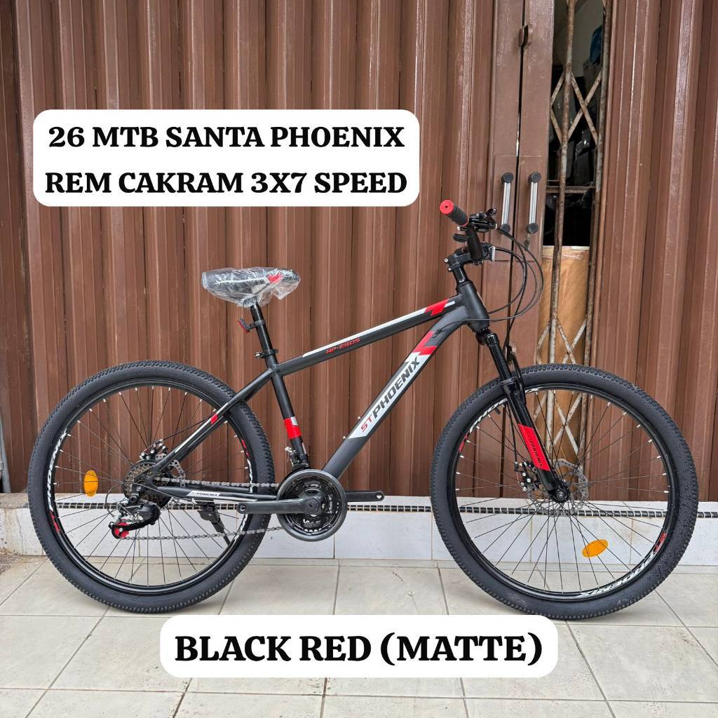 Sepeda Gunung MTB 26 SANTA PHOENIX Discbrake
