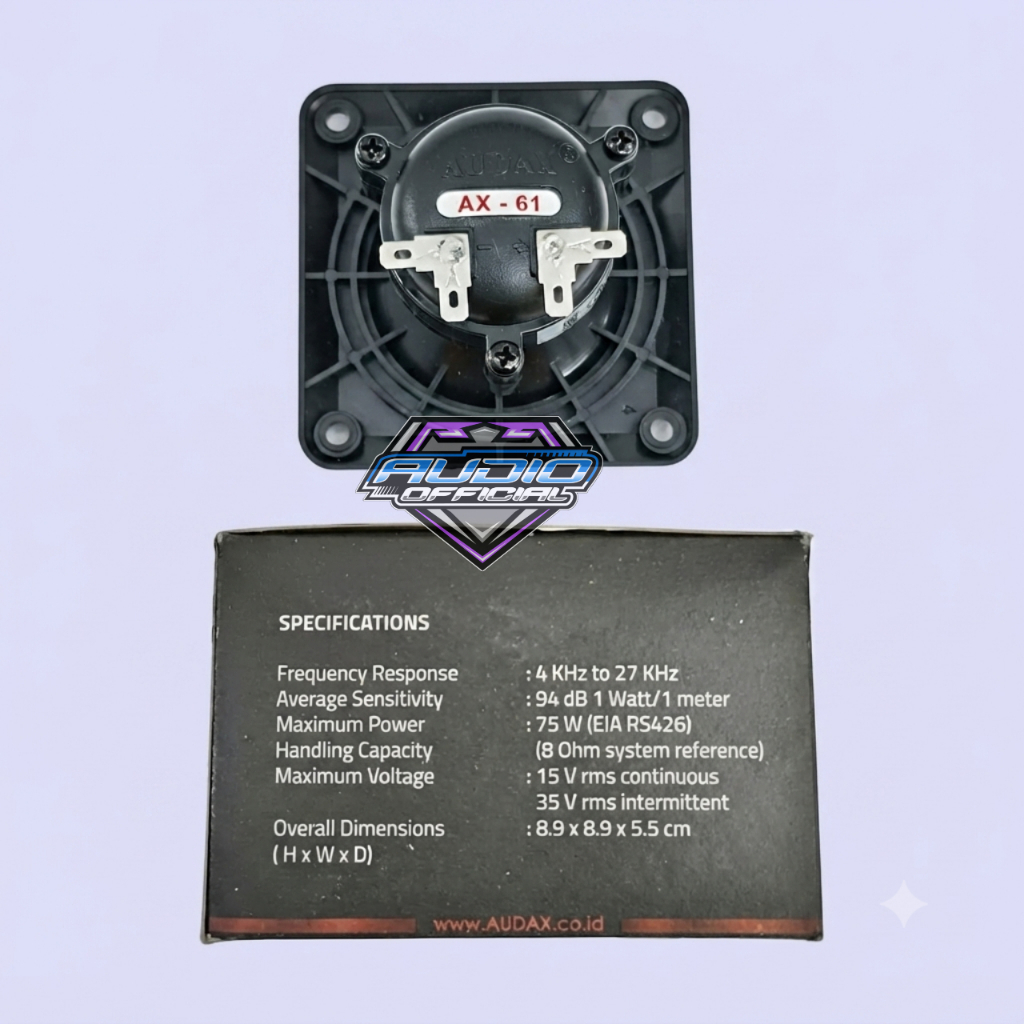 Twiter + Corong AUDAX AX-61 Tweeter Walet AX61 Original