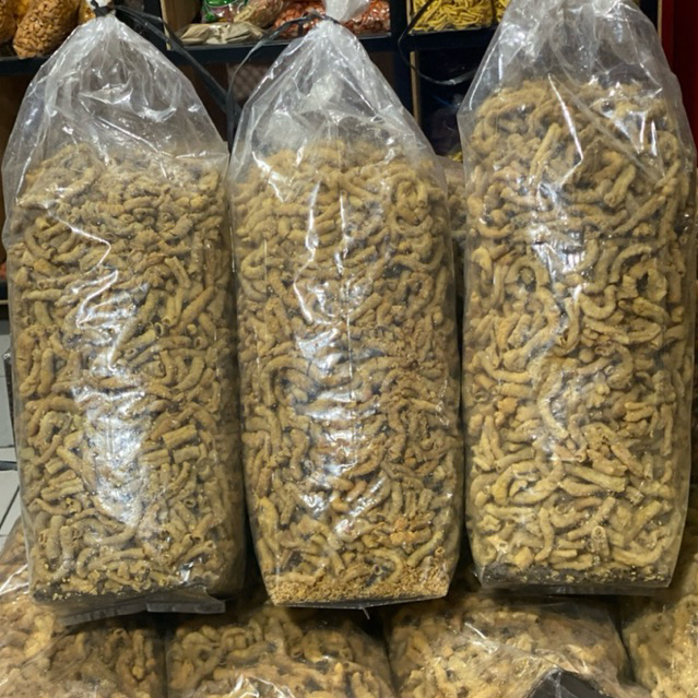 kripik usus ayam crispy rempah 2 kg Terlaris| kripik usus terlaris|kripik usus|kripik usus grosir|kr
