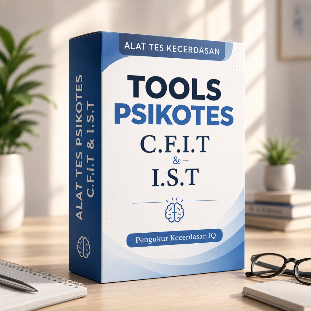 TOOLS PSIKOTES - Alat Tes Psikologi CFIT & IST - Pengukur Kecerdasan IQ