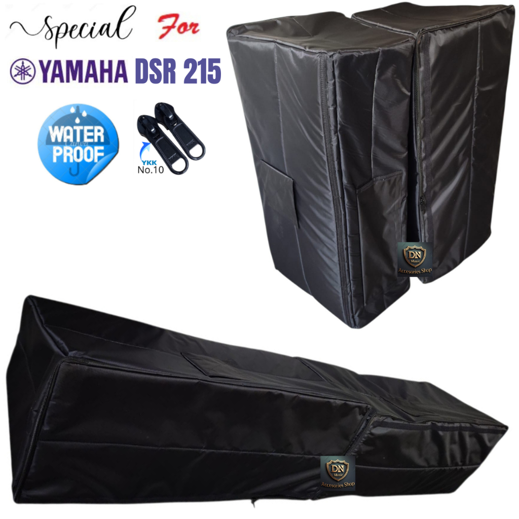 Softcase Yamaha DSR 215 Waterproof Dengan Resliting YKK No.10
