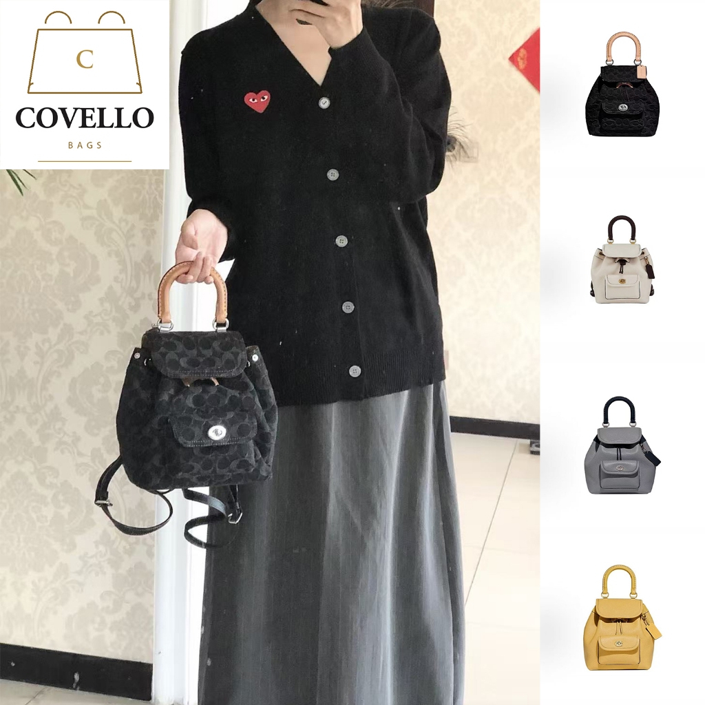 Tas Ransel Wanita Bucket Mini Crossbody Bag Kulit Sapi Backpack Riya CH588 CH789