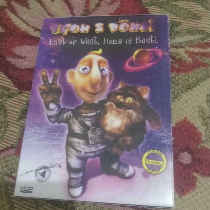 VCD ORIGINAL ANIMASI EGON & DONCI - EAST OR WEST,HOME IS BEST