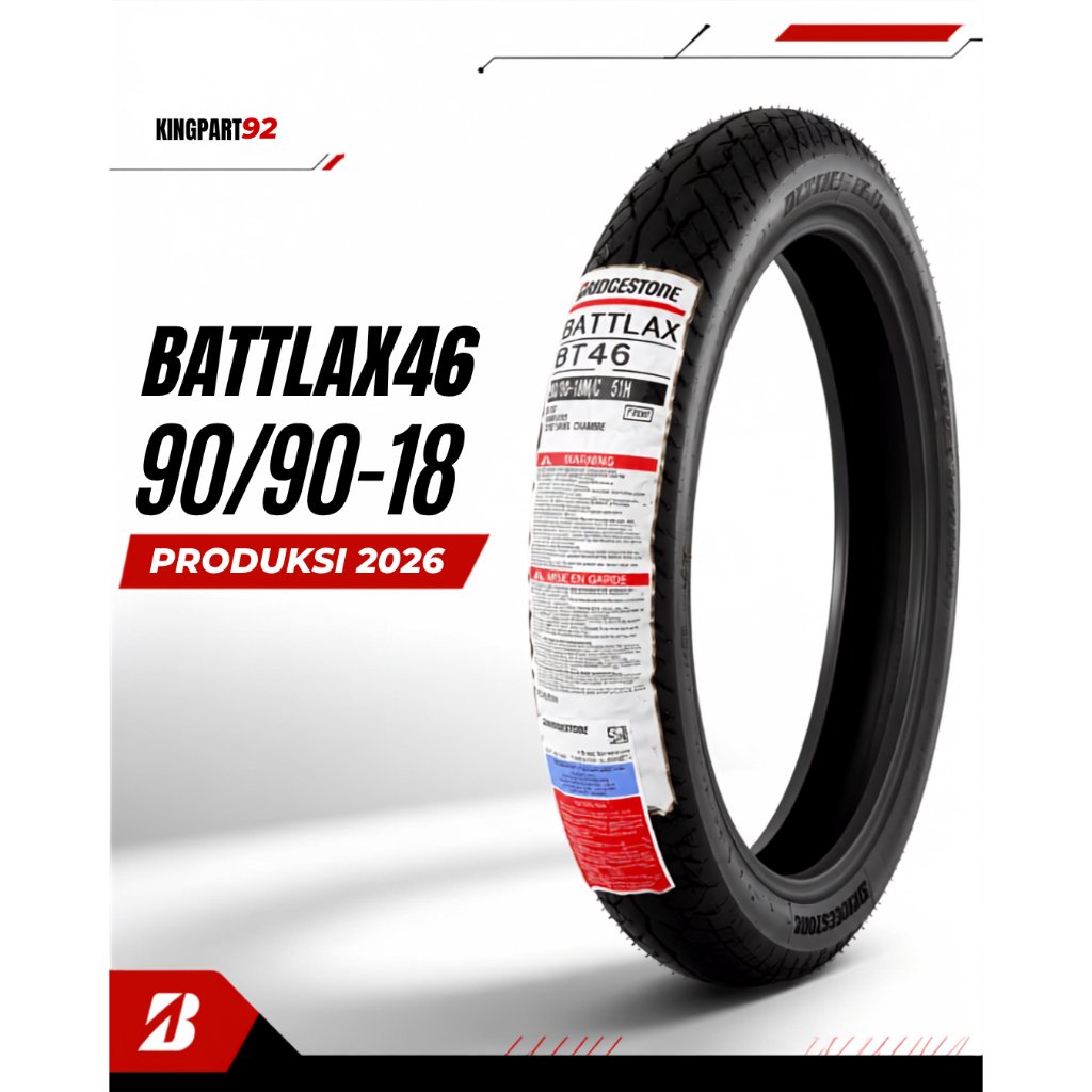 Ban Bridgestone Battlax BT46 Ring 18 RX King Original Produksi 2026 Sport Touring