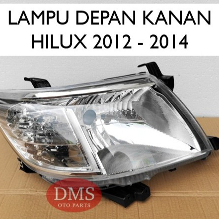 LAMPU DEPAN HILUX 2012 2013 2014 HEAD LAMP HILUX 2012 - 2014