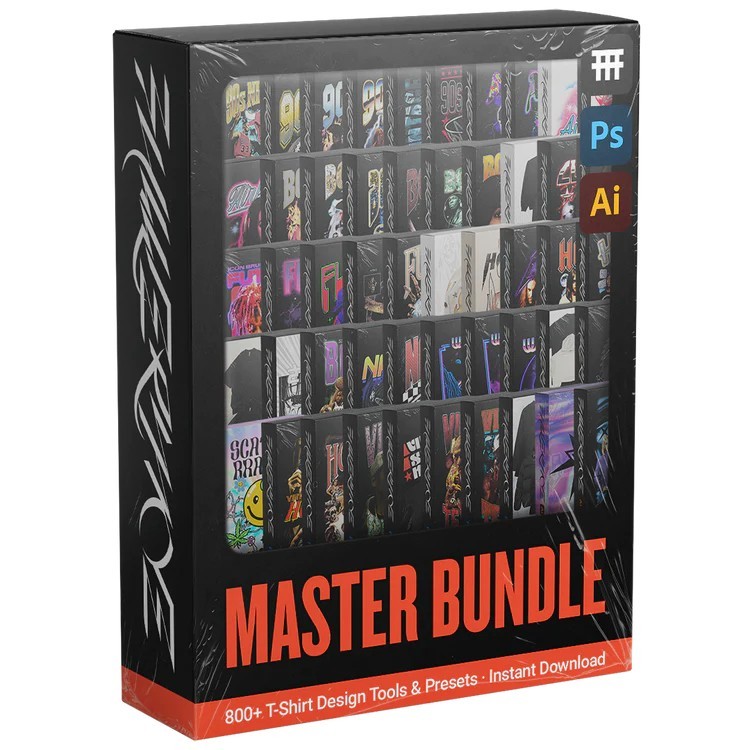 MASTER BUNDLE - FULLERMOE Untuk edit design (Produk Digital)