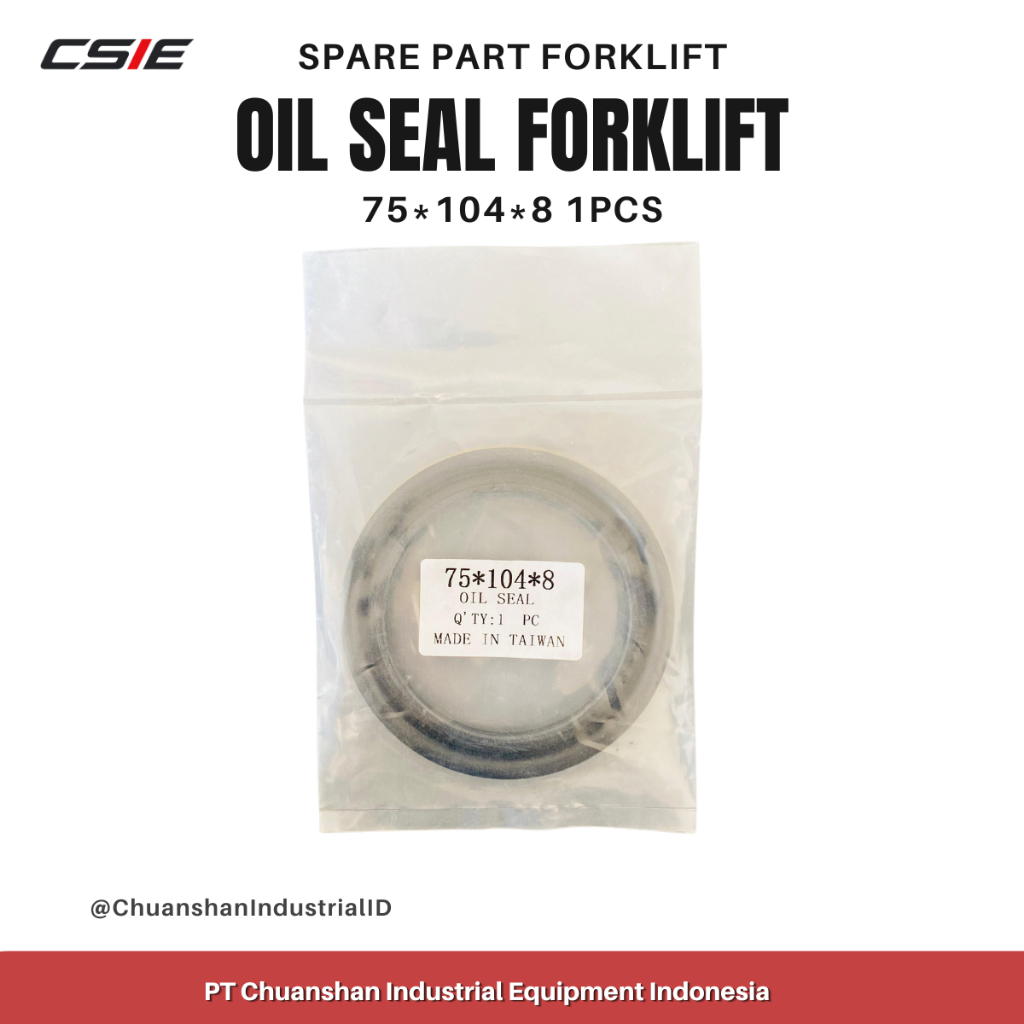 Oil Seal 75x104x8 Forklift Seal Oli Sparepart Forklift
