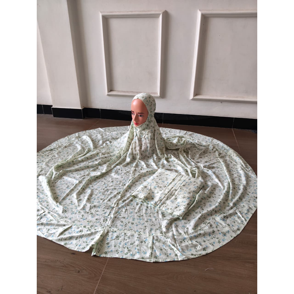Mukena SETELAN Rayon Print Amarilis