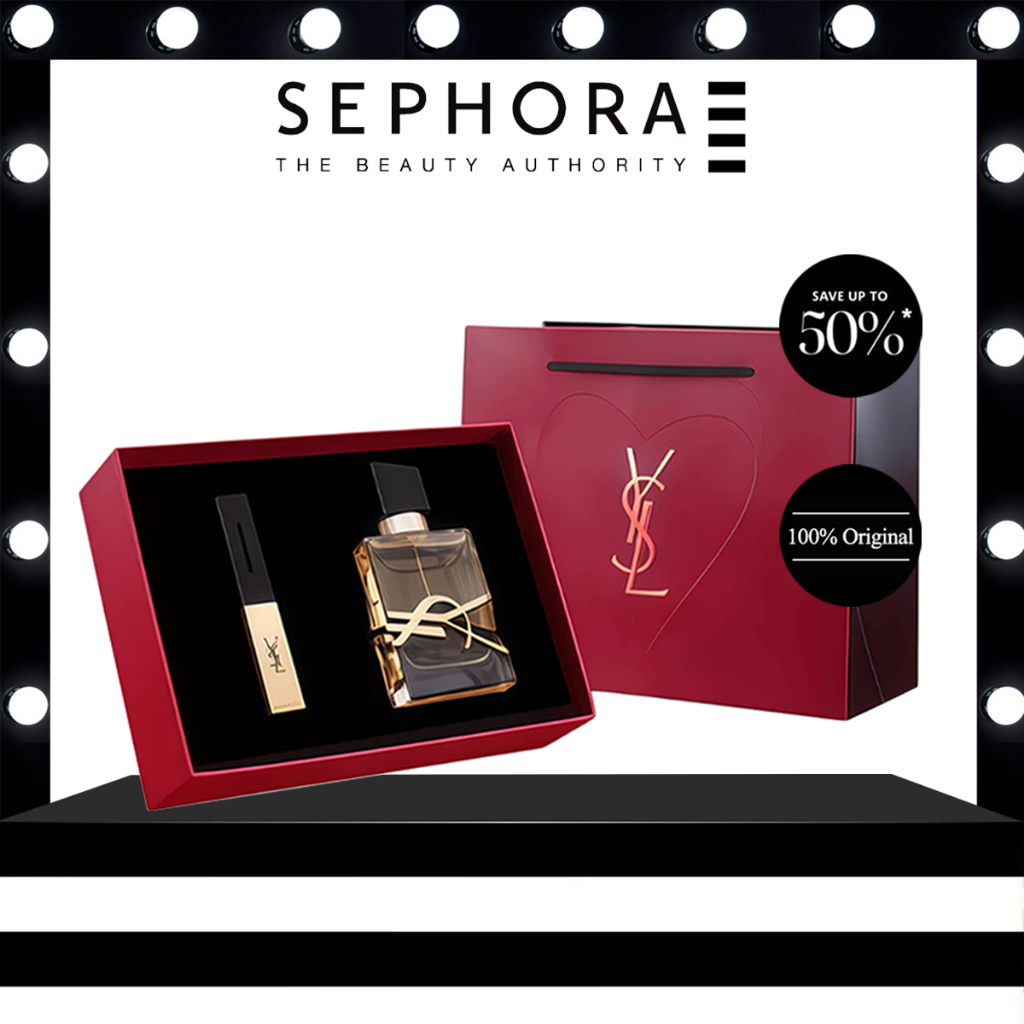 [Gift for Girlfriend] YSL libre EDP Parfum Gift Set | YSL lipstick rouge| YS 1 Matte Lipstick
