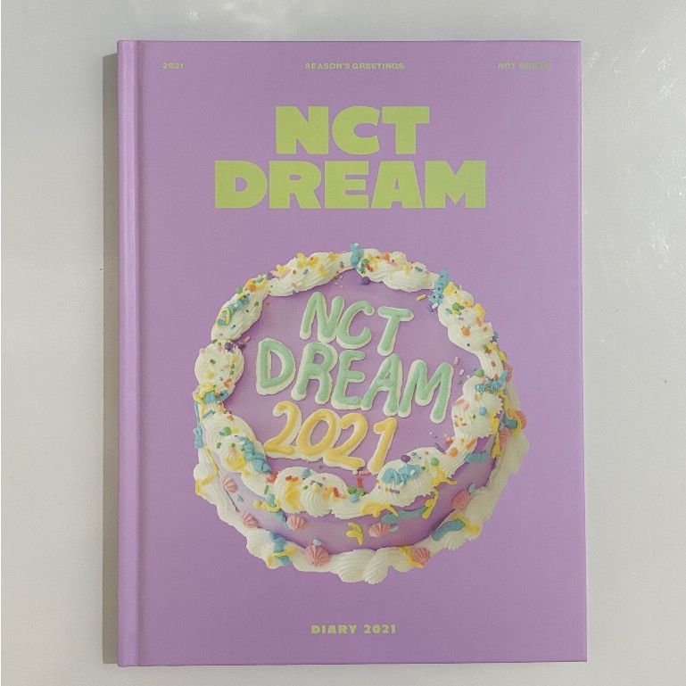 hard cover diary sg nct dream 2021