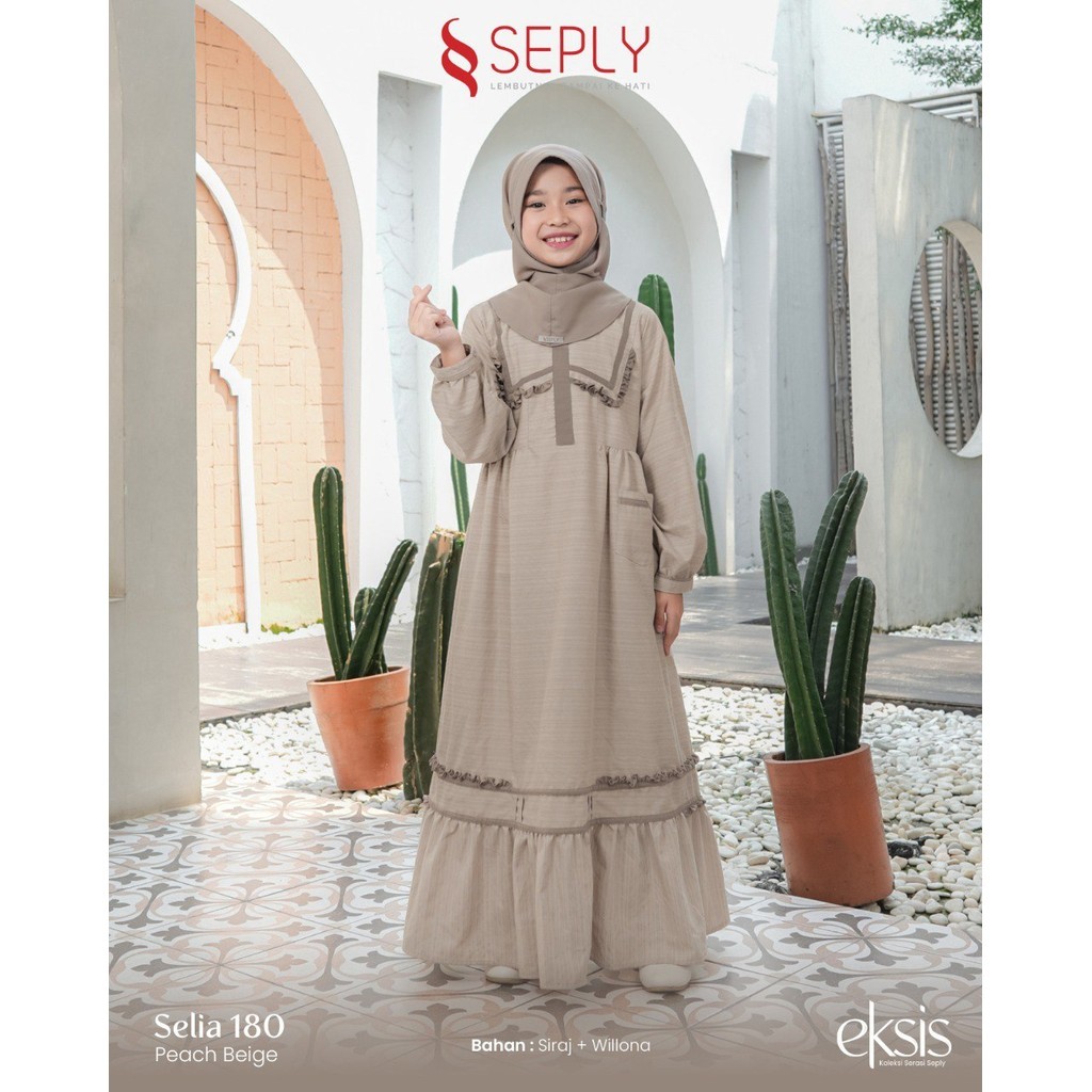 PROMO GAMIS ANAK SEPLY PEACH BEIGE & SEPLY MARGARITA