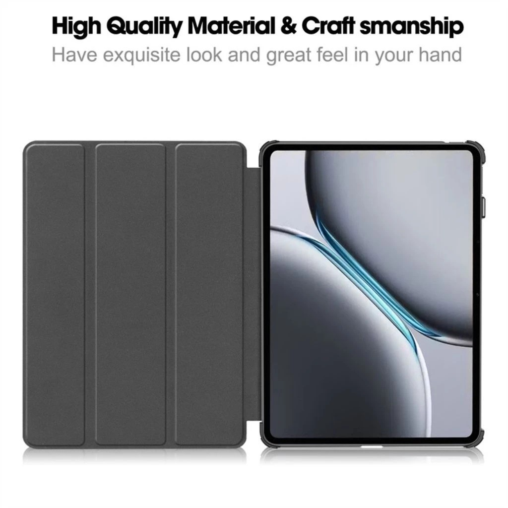 MD-OPPO Pad 2 / Pad 3 11.6" / Pad 5 12.1" Folding Stand Flip Cover Premium Protective Tablet Case