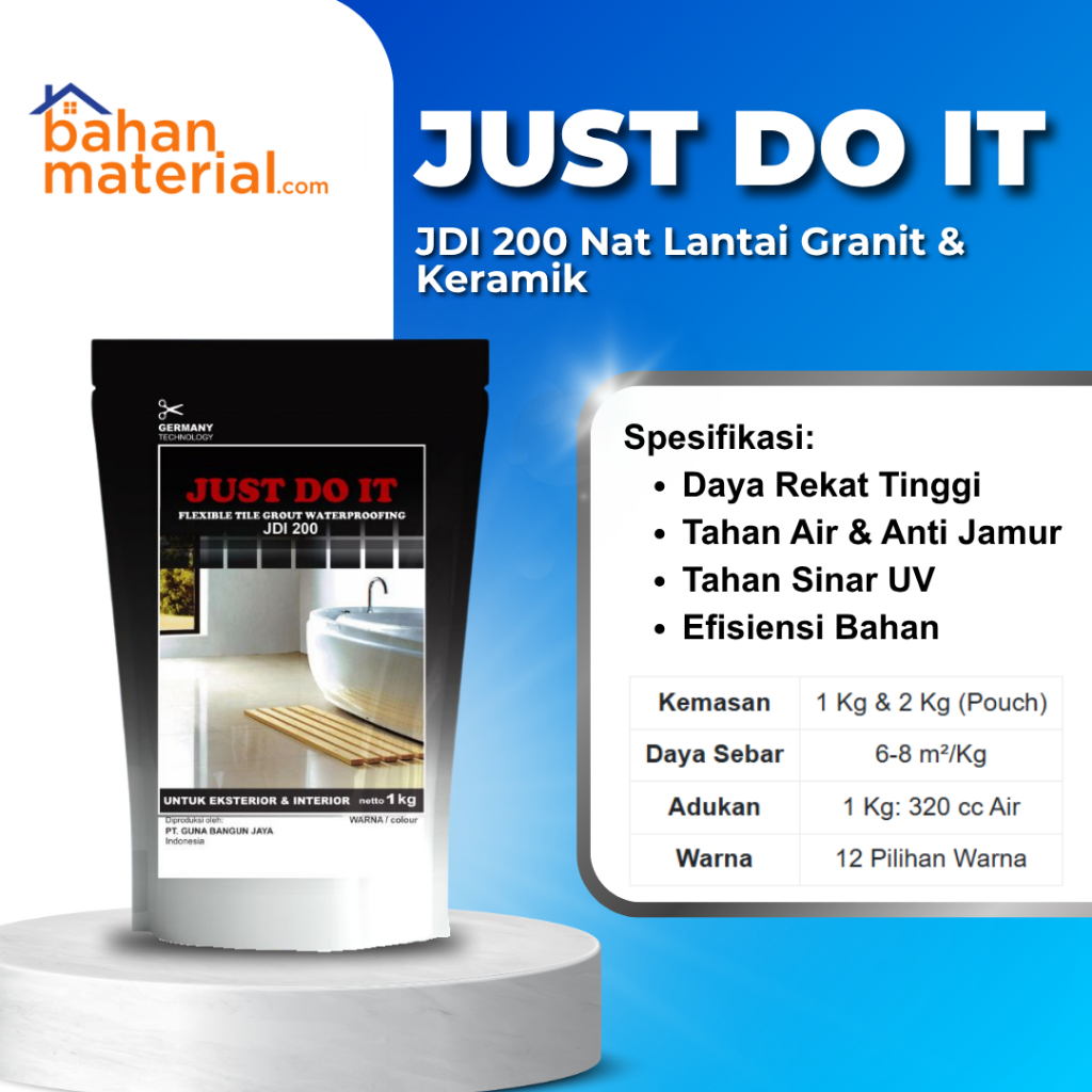 SEMEN NAT JDI 200 1 KG NAT KERAMIK GRANIT | Nat keramik