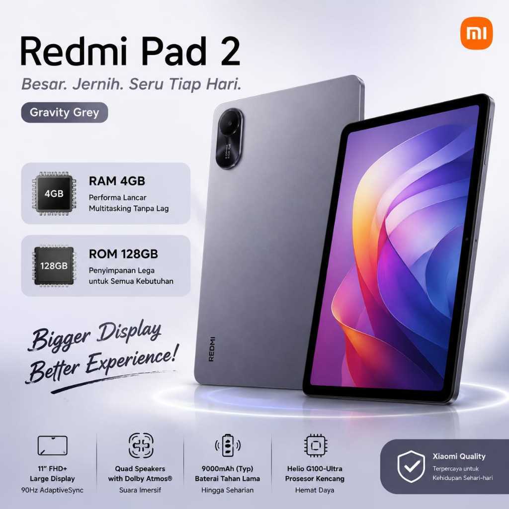 (SECOND) XIAOMI REDMI PAD 2