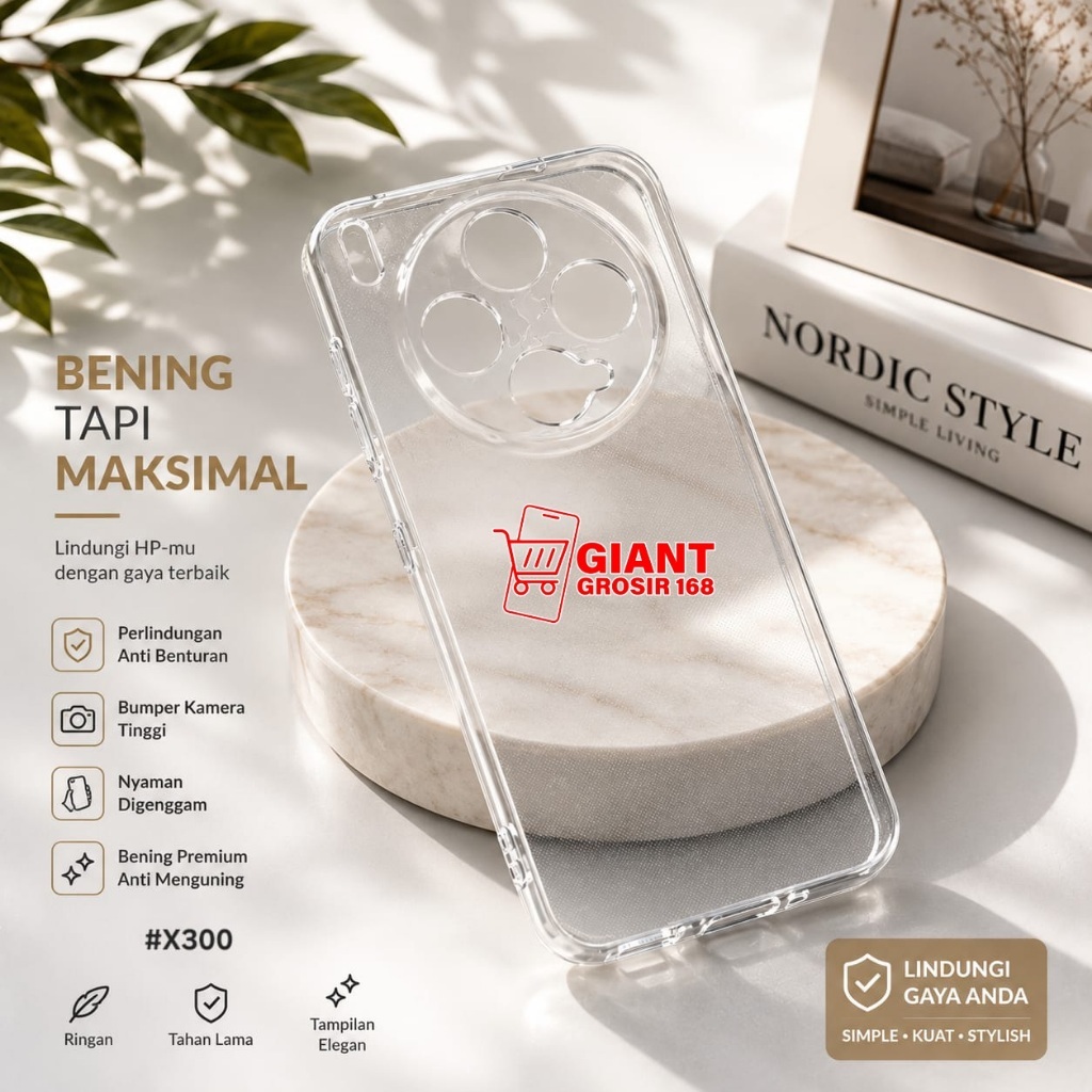 Vivo X300 Vivo X300 Pro Vivo X80 Vivo X80 Pro Case Clear HD Case Bening Vivo X300 Vivo X300 Pro Vivo