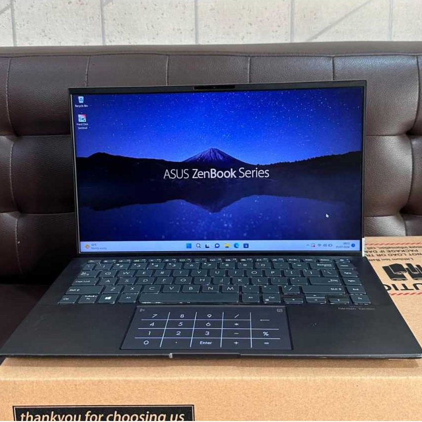 ASUS ZenBook 14 UX435EG, Intel Core i7-1165G7, Gen 11Th, Ram 16GB / 512Gb SSD, #Nvidia GeForce MX450