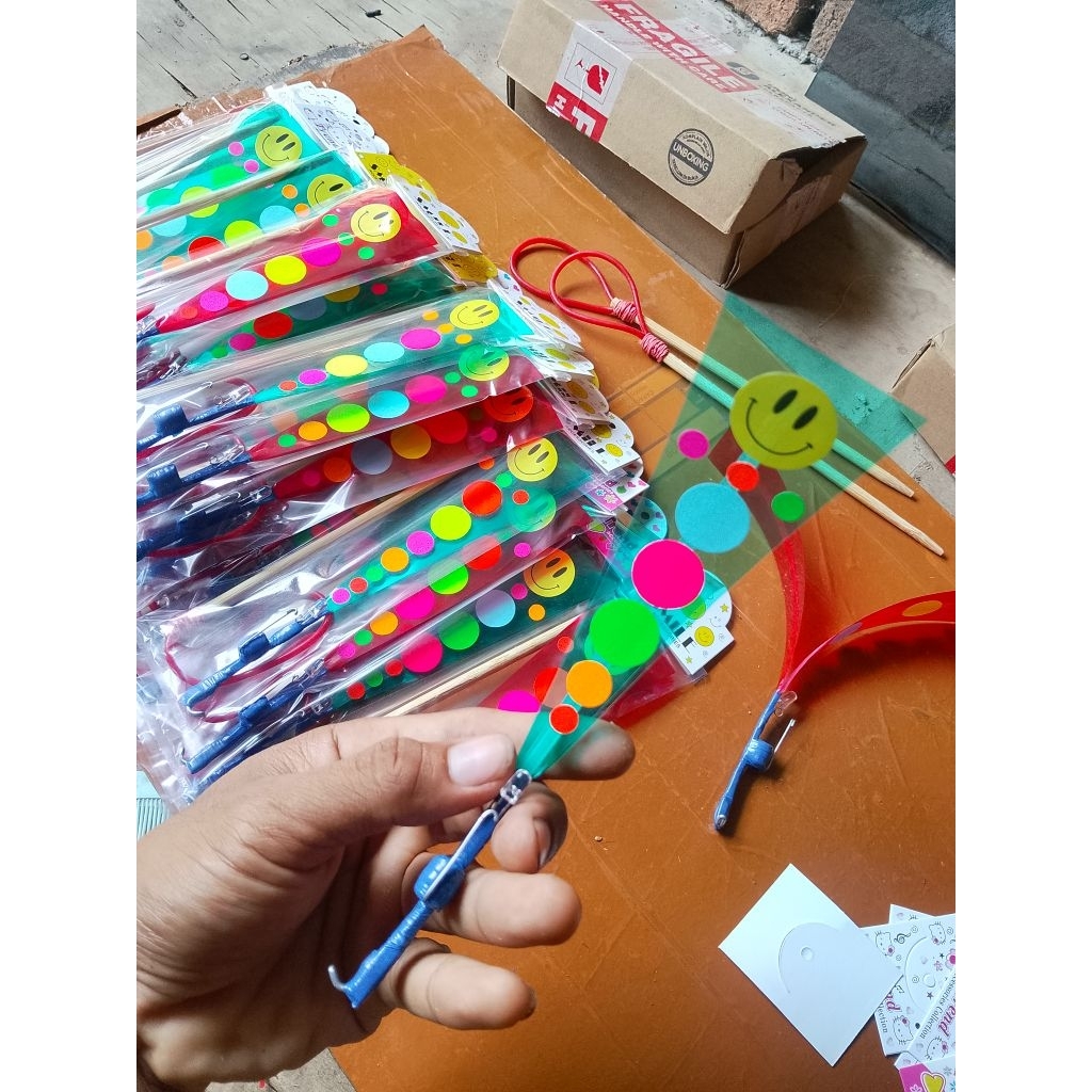 paket kitiran 30pcs kitiran terbang meteor Apollo slepetan