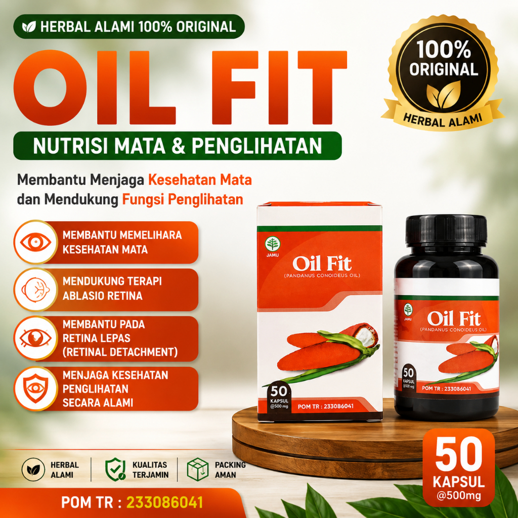 Obat Ablasio Retina Retina Lepas Retinal Detachment Kesehatan Mata Nutrisi Mata Penglihatan | Oilfit
