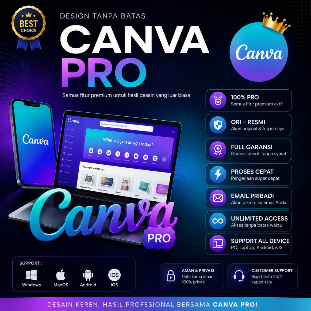 CANVA PRO TEMPLATE PREMIUM 150.000++