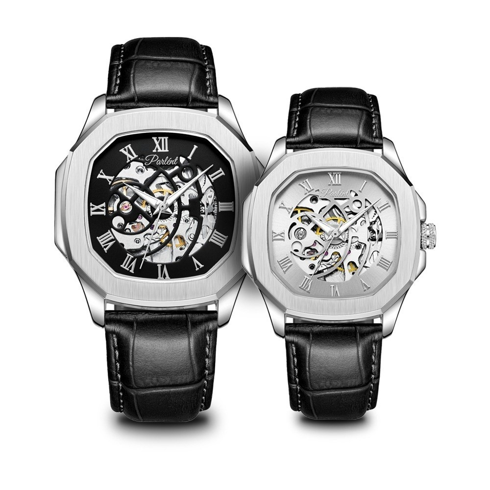 KUALITAS SUPER Parlent Couple Gallant Vortex & Gallant Femme - Jam Tangan Couple 42mm & 34mm,