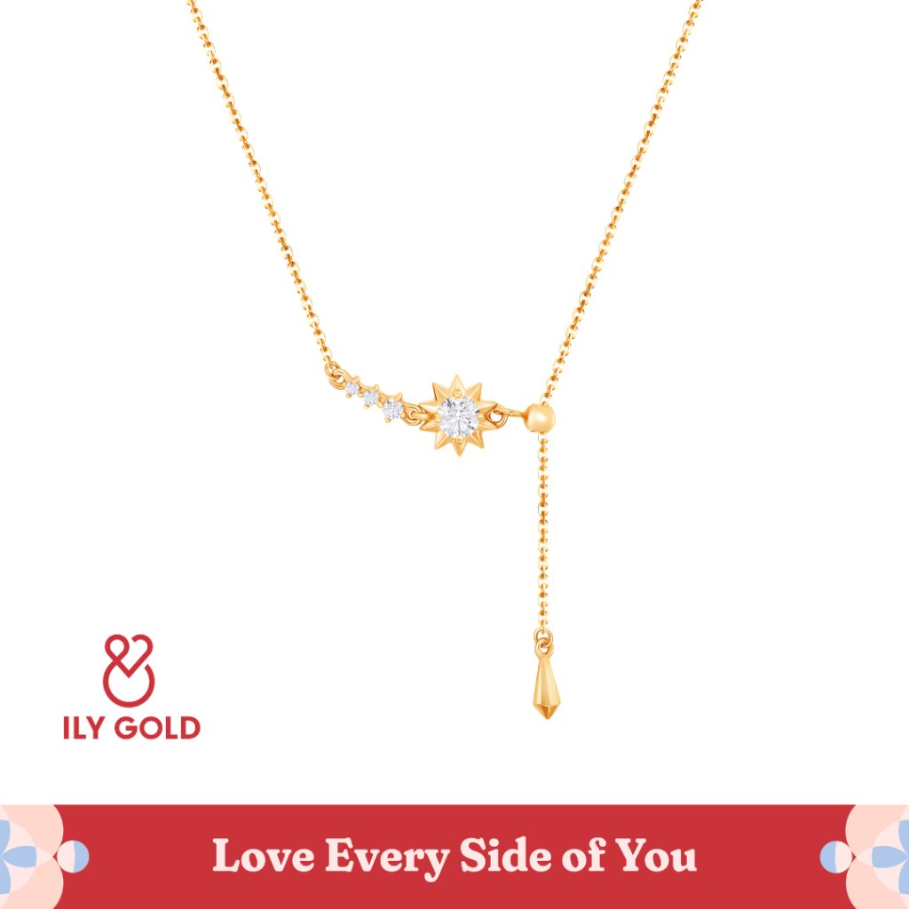 ILY GOLD Bromo Ethereal Sun - Necklace / Kalung wanita