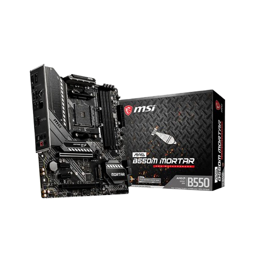 MOTHERBOARD AMD - MSI B550M Mortar Garansi Resmi