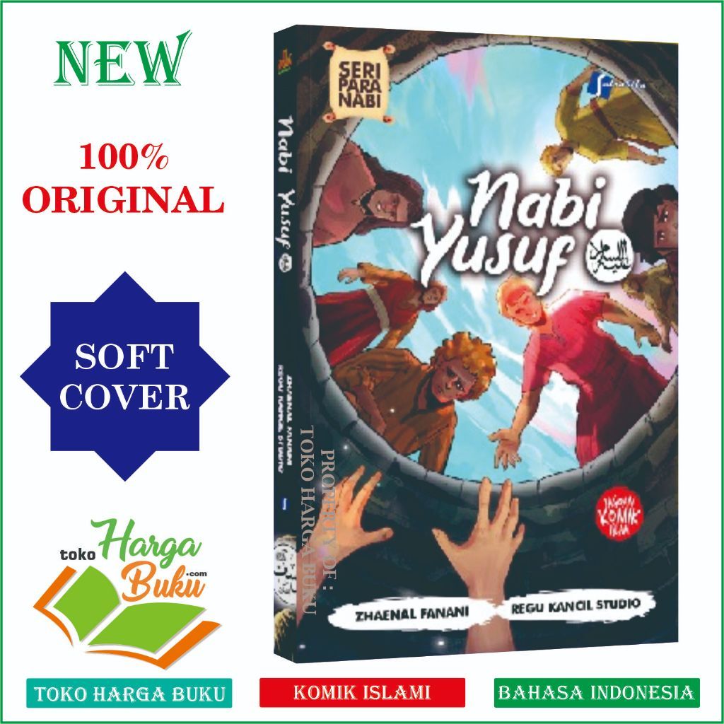 Foto Komik Nabi Yusuf FULL COLOR Buku Anak Seri Para Nabi ORIGINAL Salsabila Pustaka Al-Kautsar Kids