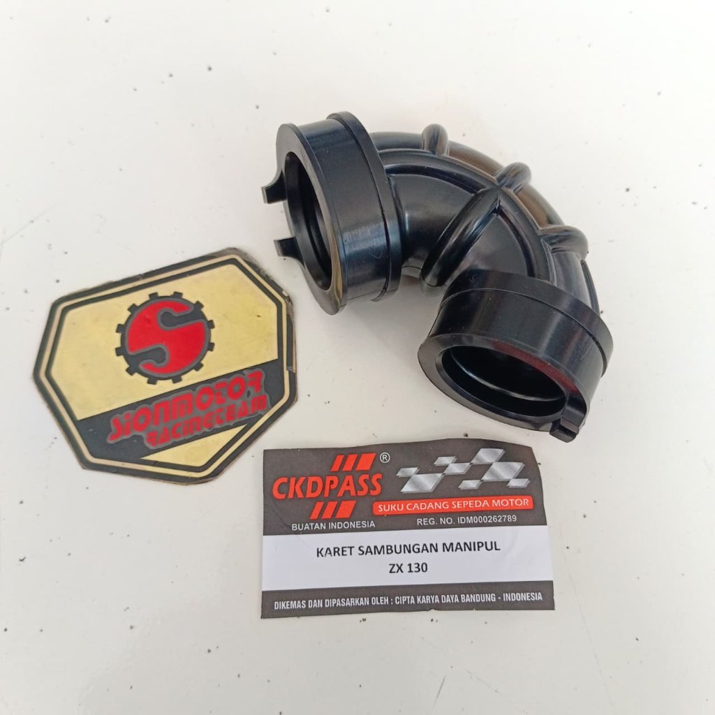 Karet Sambungan Intake Maniful / Sock Rubber Manifold Kawasaki ZX 130 Ckdpass