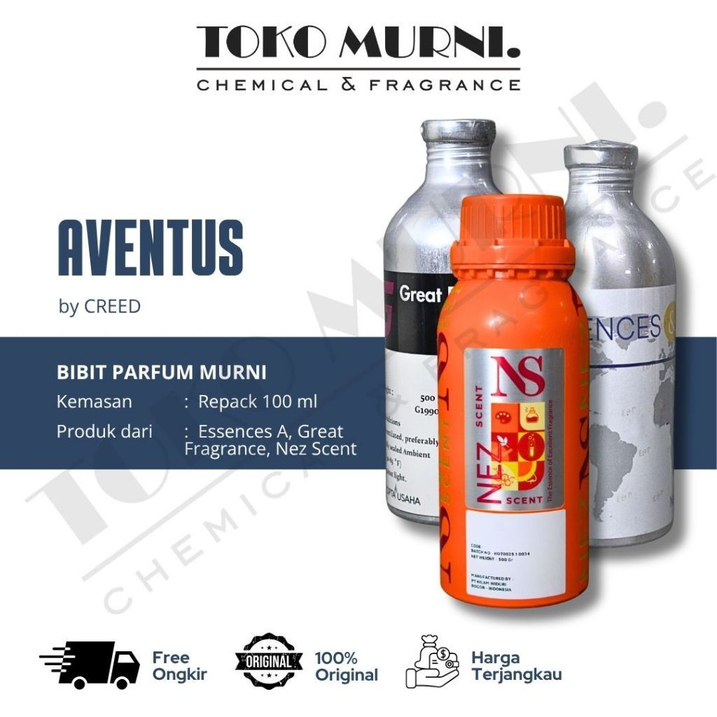 Bibit Parfum Creed Aventus (Repack 100 ml)