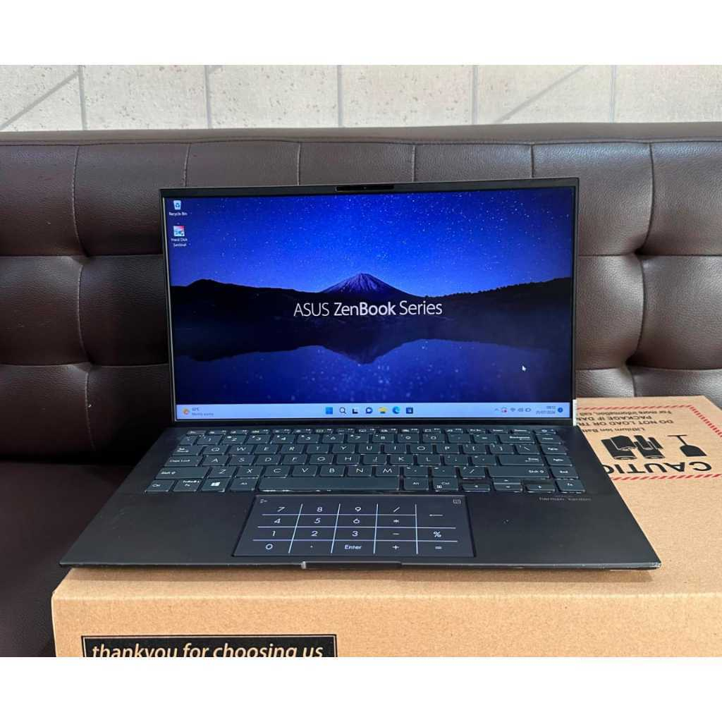 ASUS ZenBook 14 UX435EG, Intel Core i7-1165G7, Gen 11Th, Ram 16GB / 512Gb SSD, #Nvidia GeForce MX450