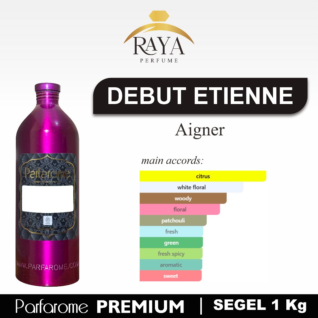 DEBUT AIGNER - Bibit Parfum Parfarome Premium - Segel 1 Kg