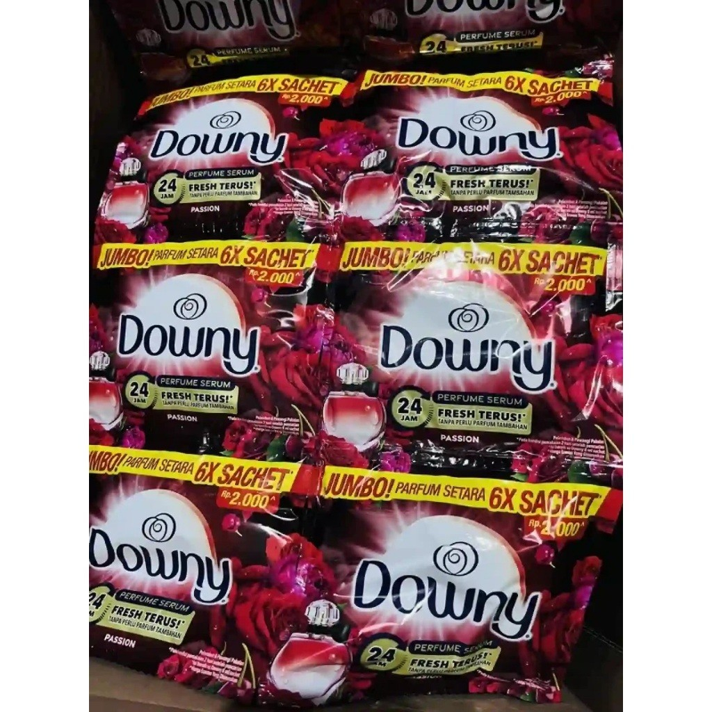 Downy Sachet 50ml Renceng lsi 8 Saset Eceran 2000 - Downy 2000 per Renceng (khusus spx instan gojek,