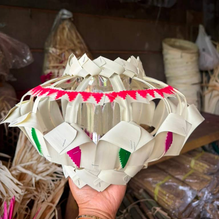 janur penjor polos / janur penjor cantik / janur penjor bola