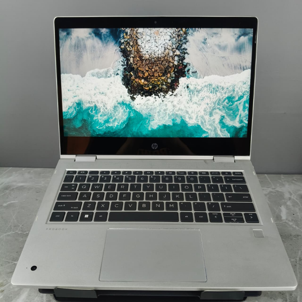 HP ProBook x360 435 G10 AMD Ryzen 5 7530U Radeon Graphics RAM 16GB SSD 256GB NVMe Samsung Layar 14 I
