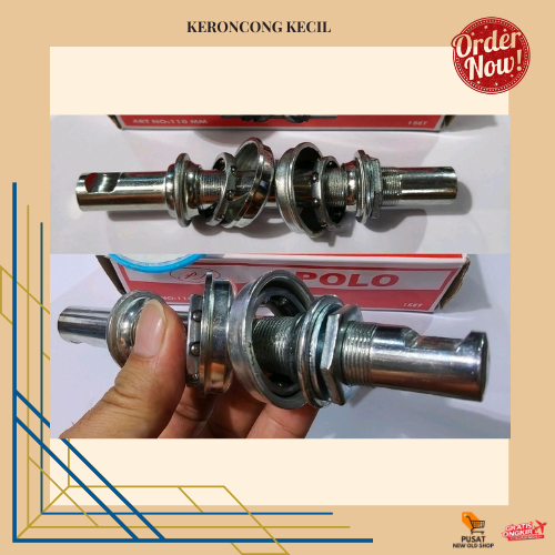 As Tengah Keroncong Kecil Untuk Sepeda Onthel 26x1 3/8