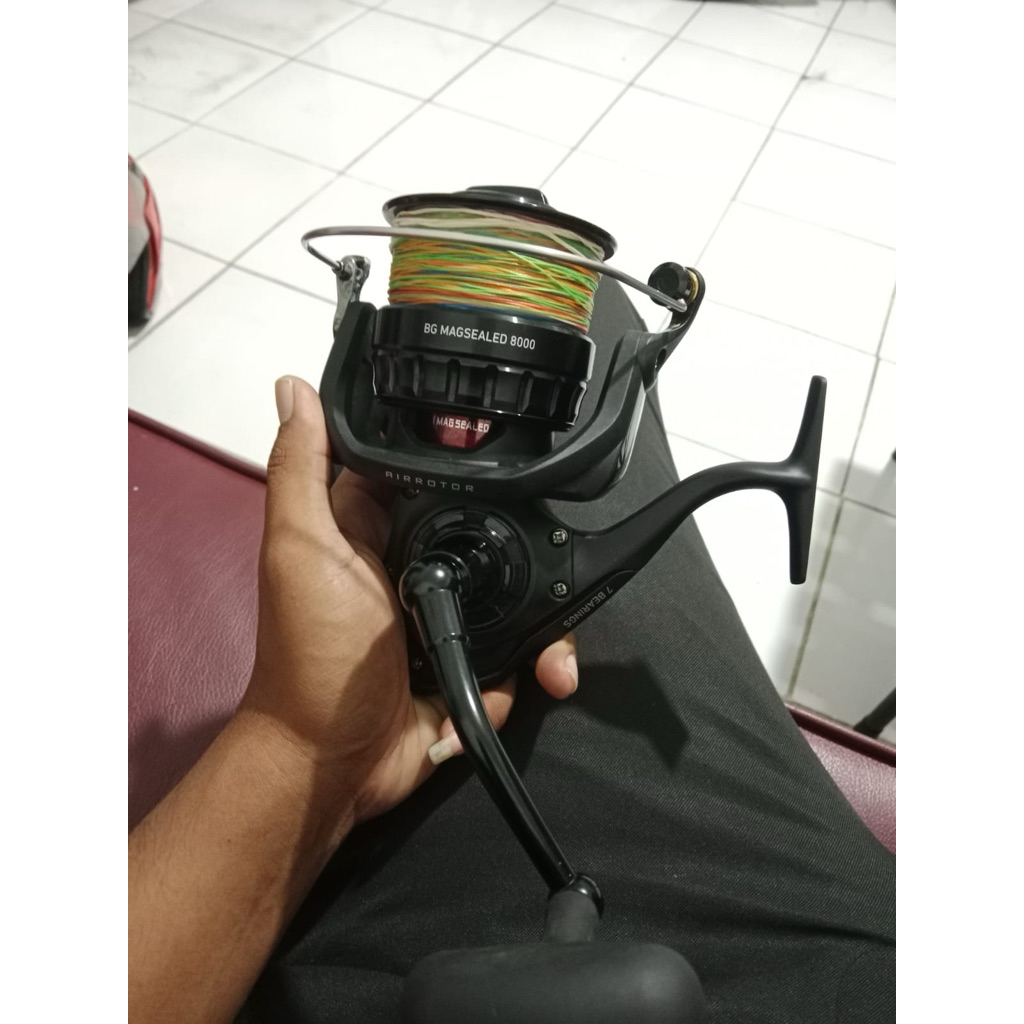 reel daiwa bg 8000