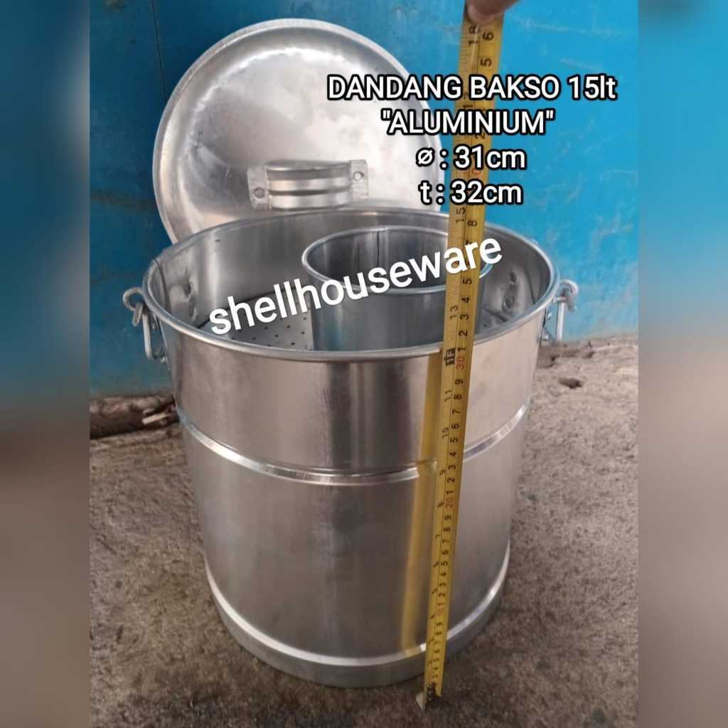 *KHUSUS BATAM*dandang bakso dandang aluminium dandang bakso aluminium panci bakso panci aluminium pa