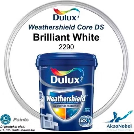 Dulux Weathershield 20kg Brilliant White 2290