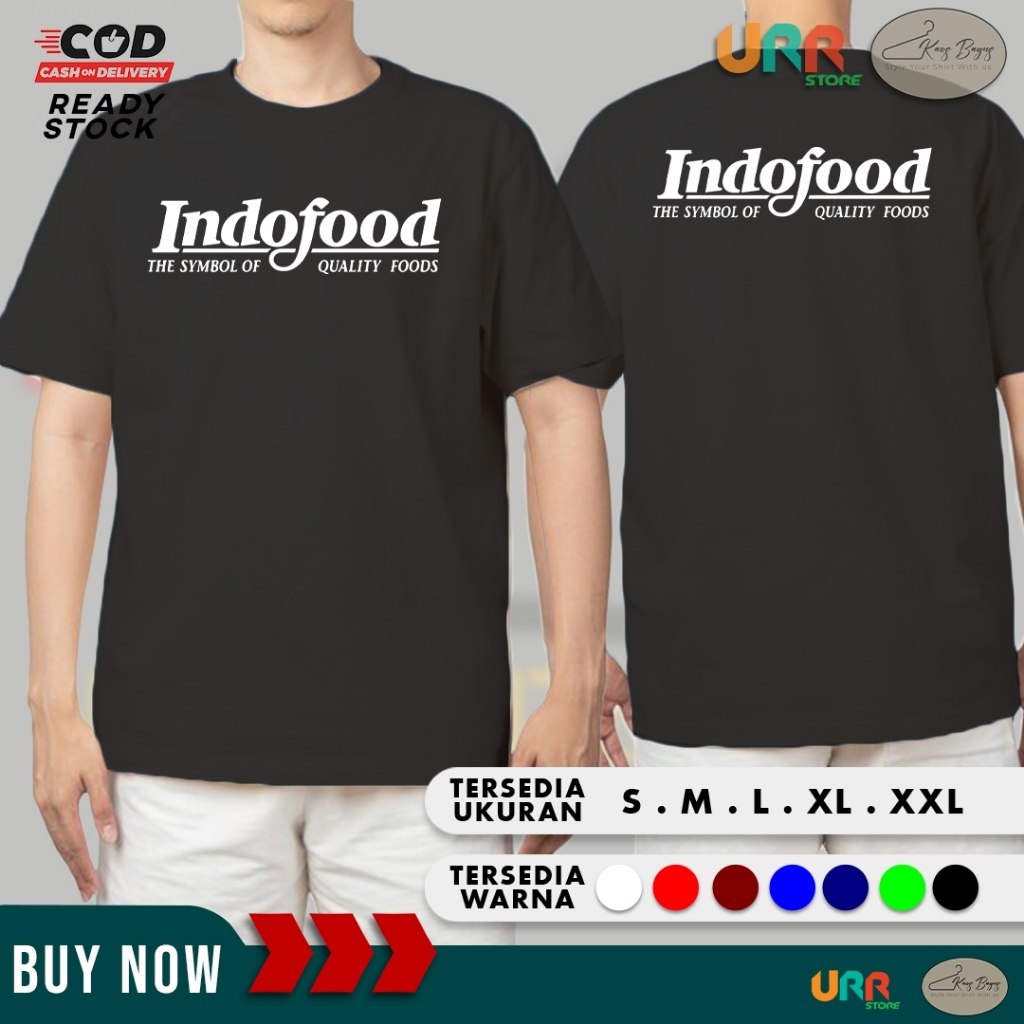 Kaos Perusahaan PT Indofood Kaos Perusahaan| bahan katun 30s
