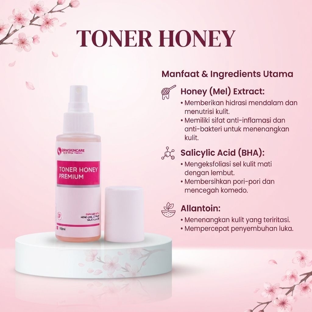 toner drwskincare/toner honey drwskincare