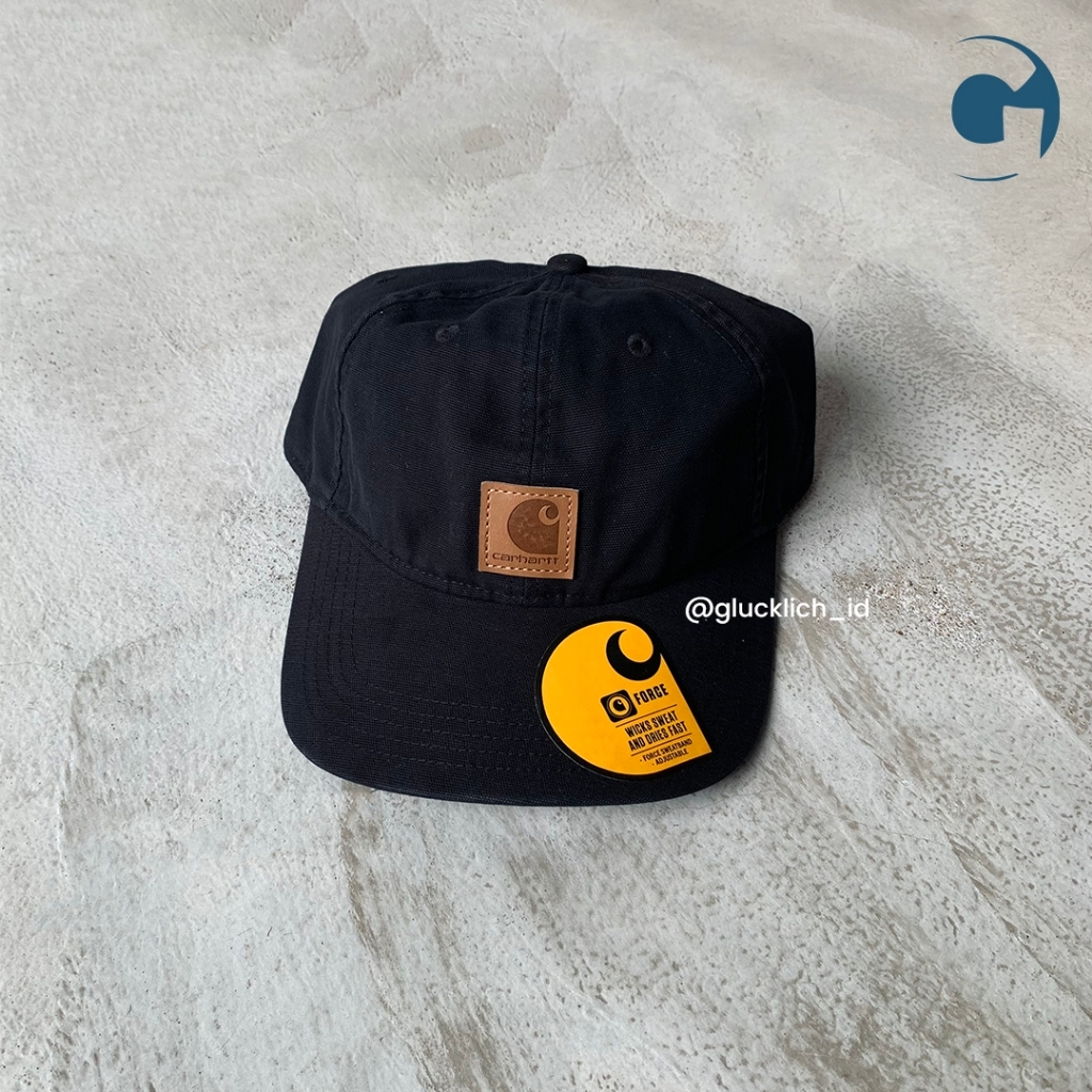 Topi Carhartt, Odessa Ball Cap Black