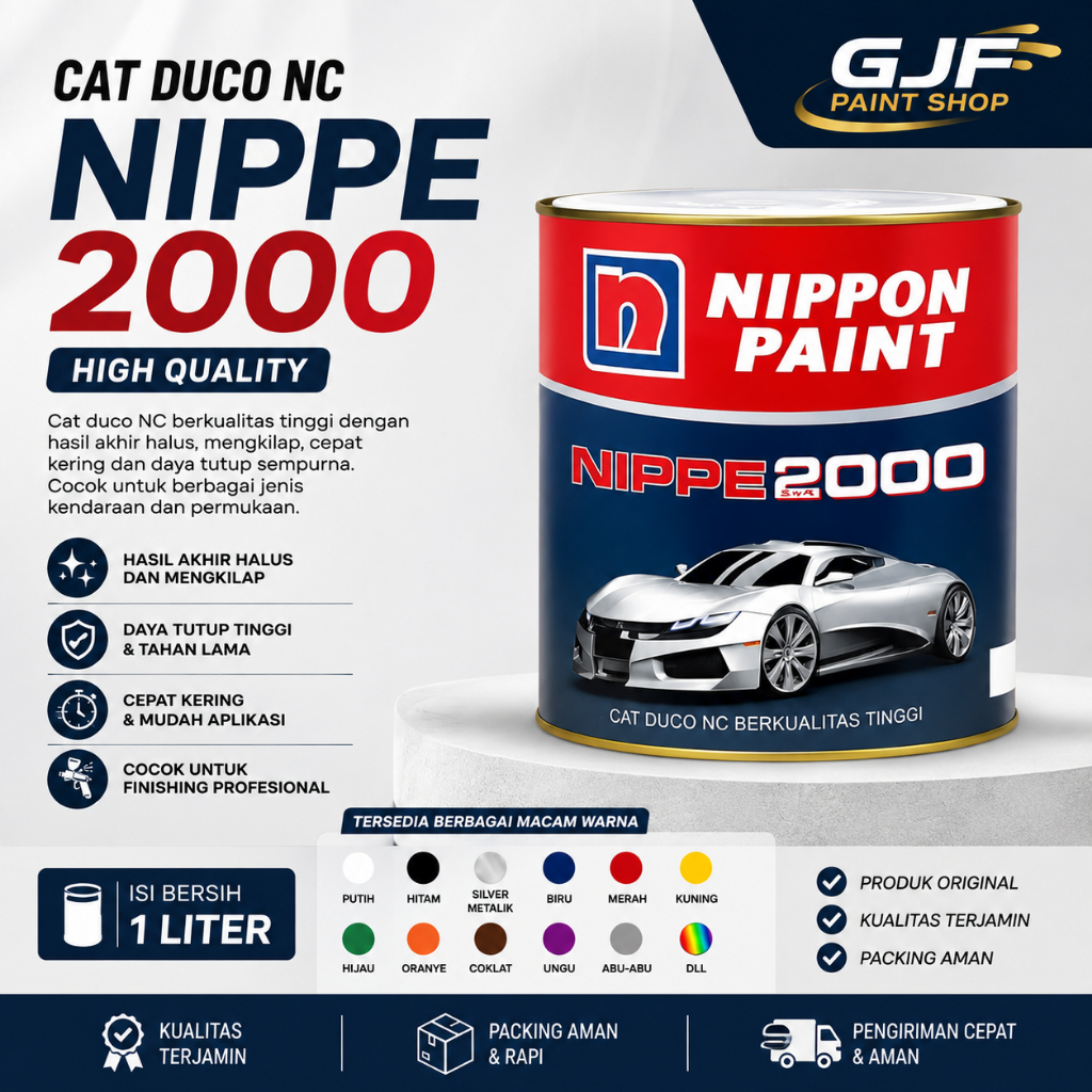 Cat Duco NC Nippe 2000 Orange Yellow 302-T 1 Liter