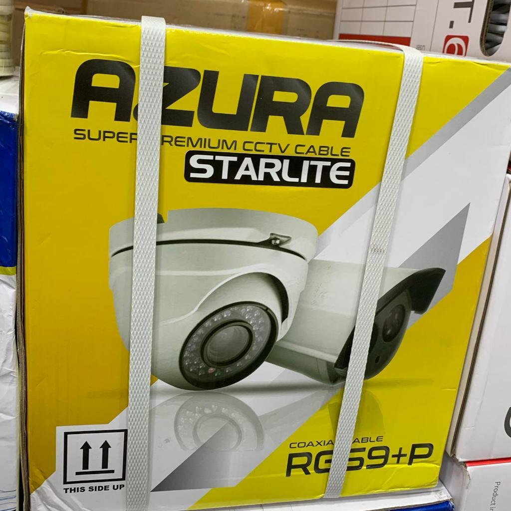 Kabel CCTV RG59 + Power 300m Azura kabel CCTV /cctv azura RG 59+power 300 m coaxial