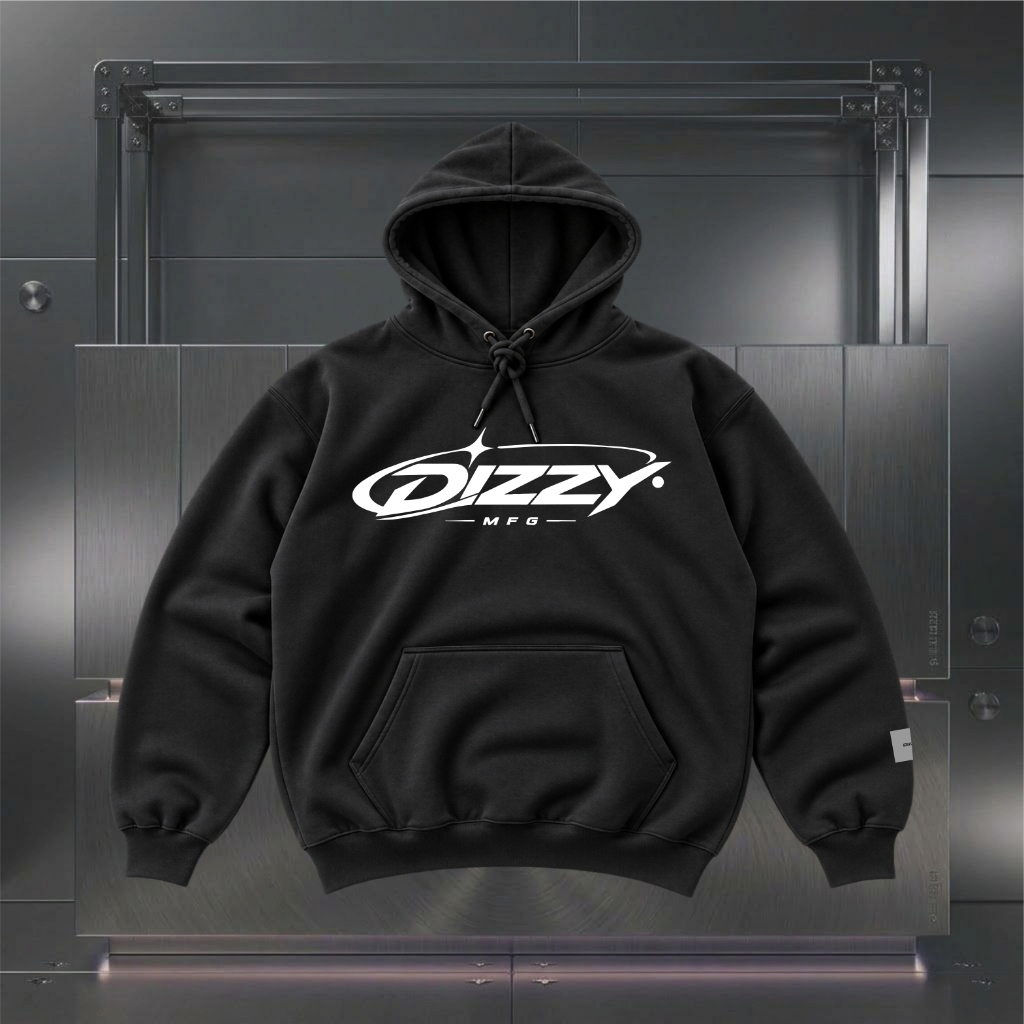 DizzyMfg - Hoodie Crewneck AI Black