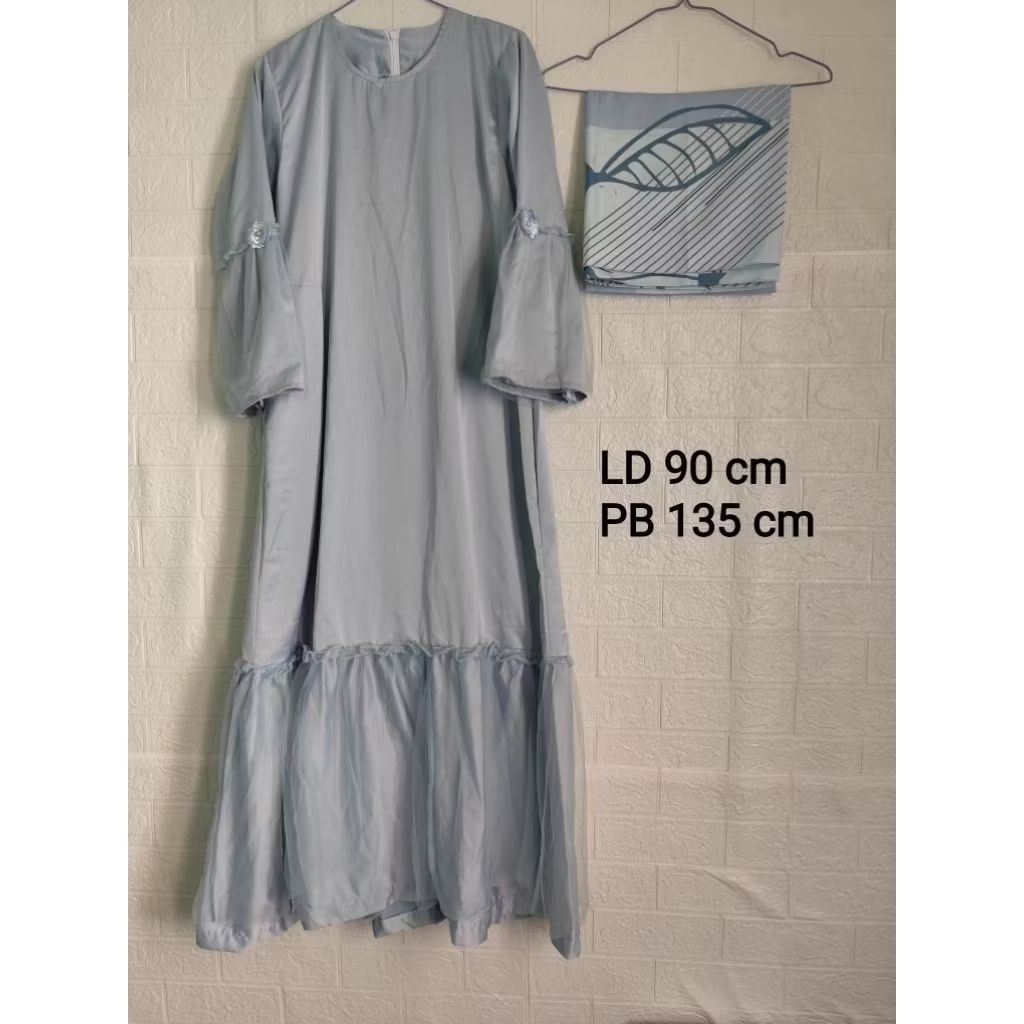 Set Gamis Satin preloved