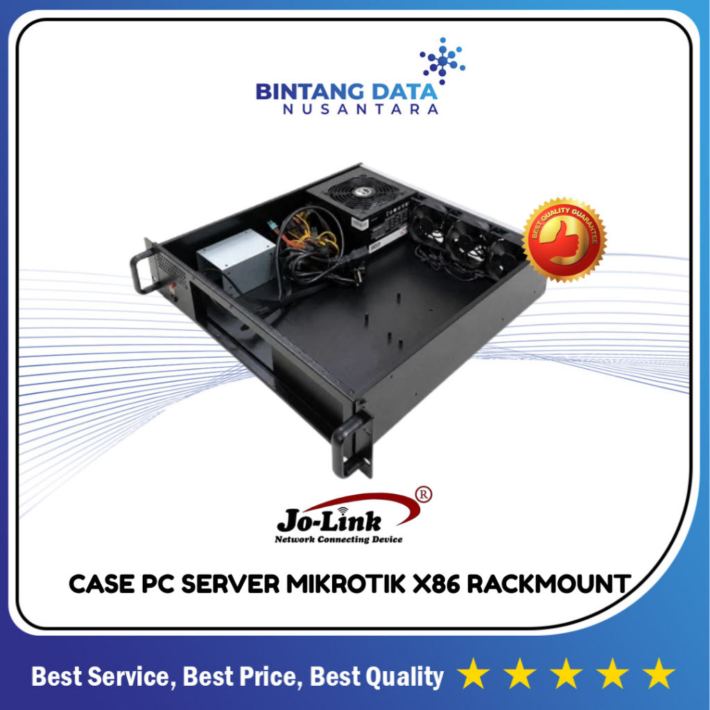CASE/CASING PC SERVER MIKROTIK X86 2U RACKMOUNT MERK JO-LINK