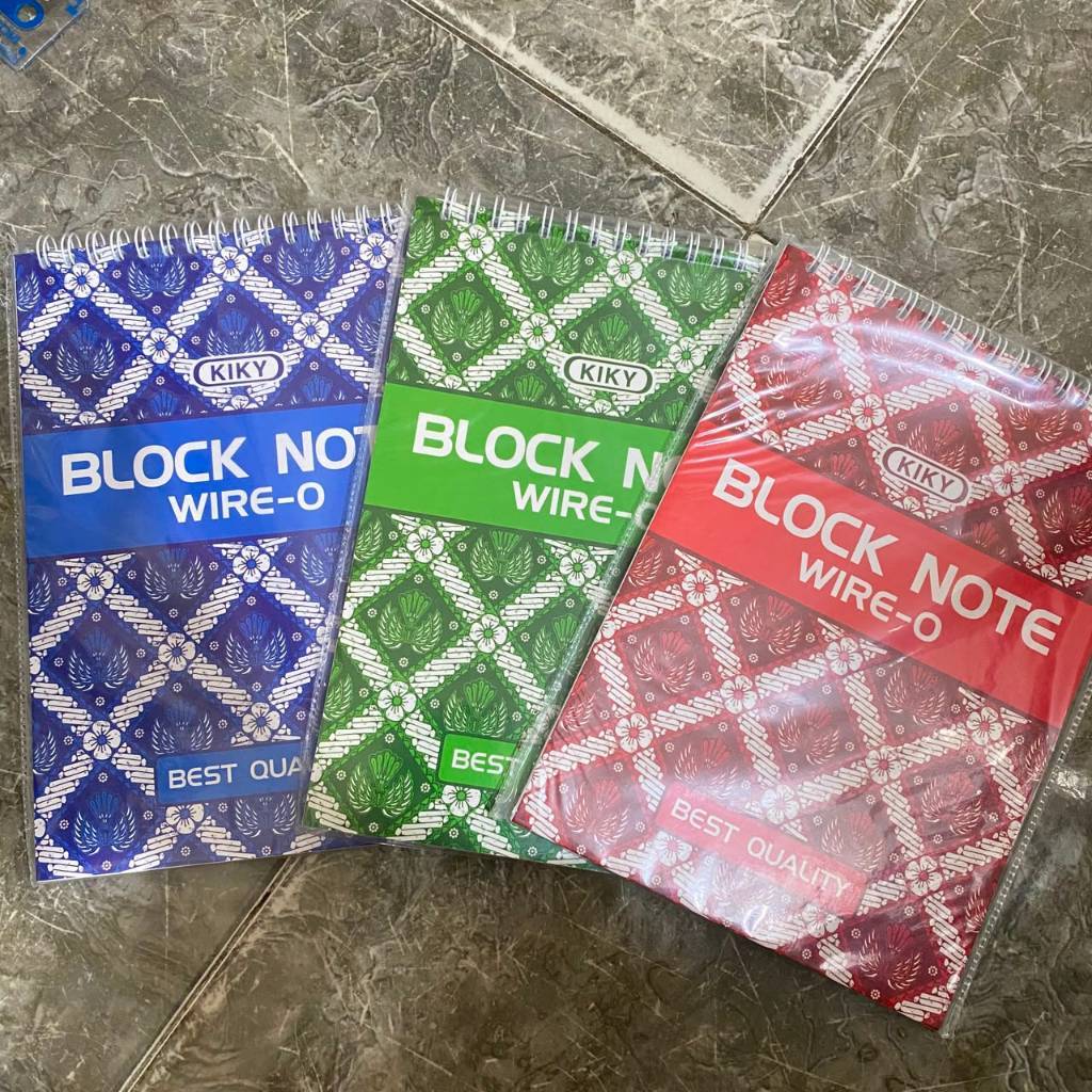 BLOCK NOTE SPIRAL KIKY A5 50 LEMBAR