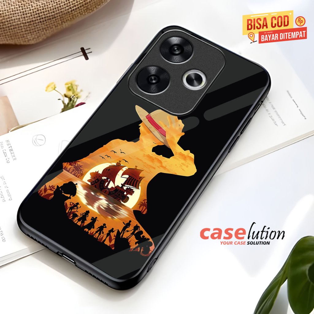 Softcase Glossy For XIAOMI POCO F6 | F5 | F4 | F3 Case Proteksi Kamera Casing Silikon HD [One Piece]